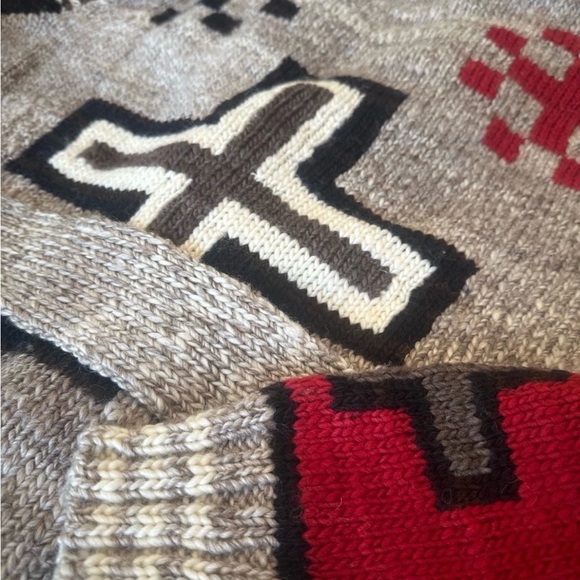 Naiomi Glasses x PRL Polo Ralph Lauren Wool Sweater Cardigan NWT S/M - Picture 8 of 14
